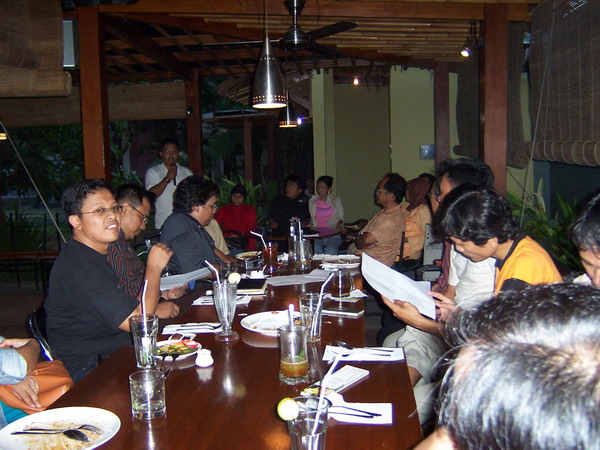 Launching TDA Food, Omah Sendok 5 Nov 2006