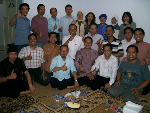Silaturahmi dengan Pak Wuryanano, Kantor Manet 20 Nov 07